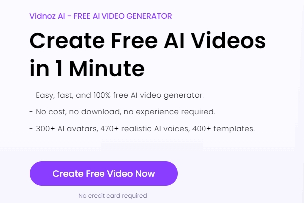 Vidnoz AI Review Create Human Like Videos With AI