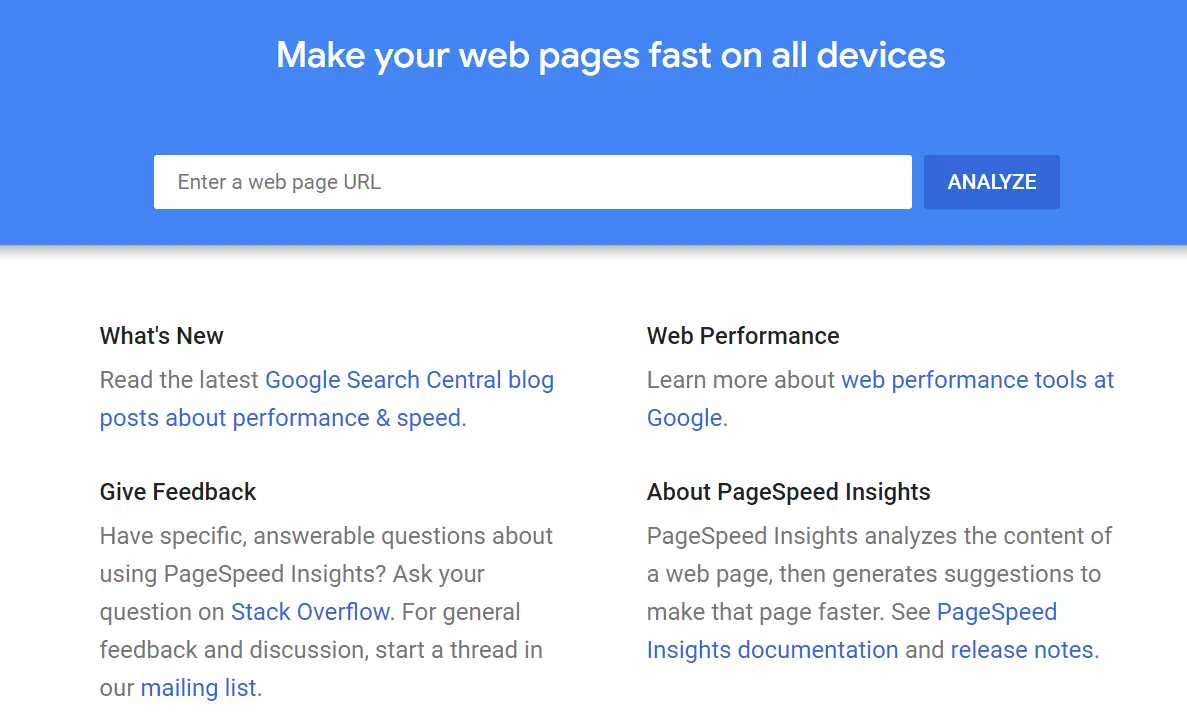 Improve Google ranking by optimizing your site's speed