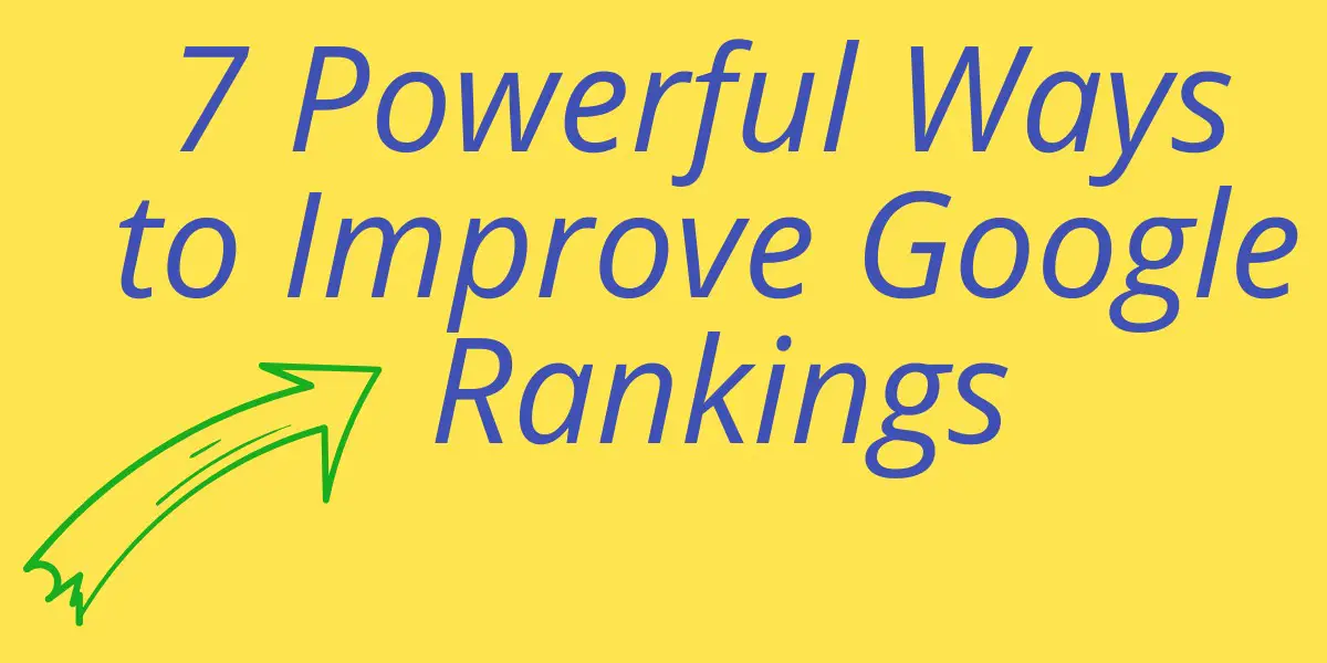 Improve Google rankings