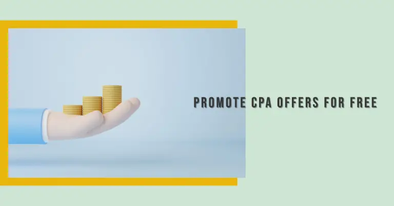promote cpa offers for free